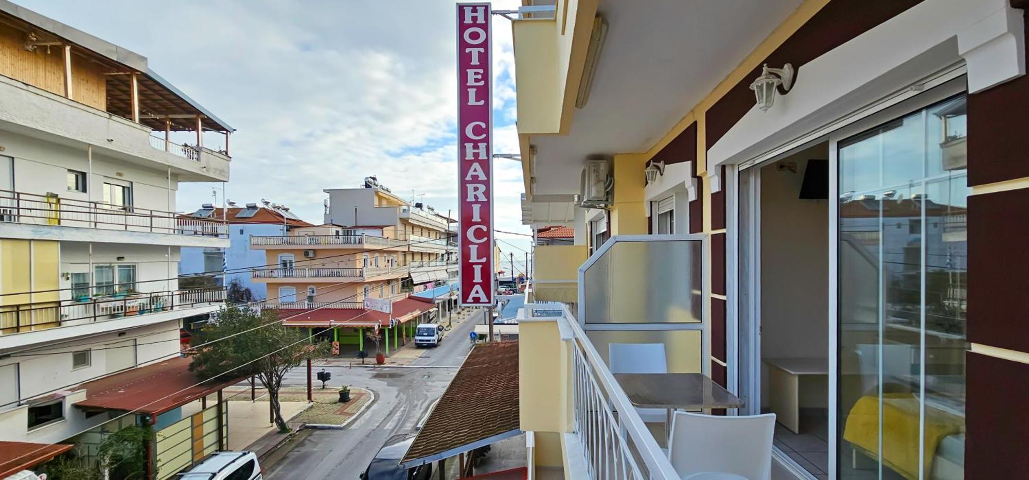 Hotel Chariclia Paralía Exterior foto